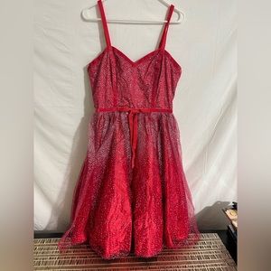 ModCloth x Collectif Haute Holiday‎ Party Swing Dress Size 8